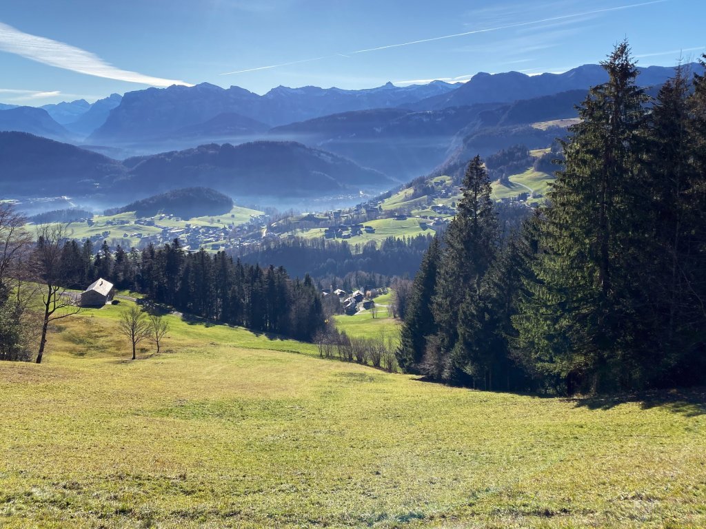 Blick auf Schwarzenberg