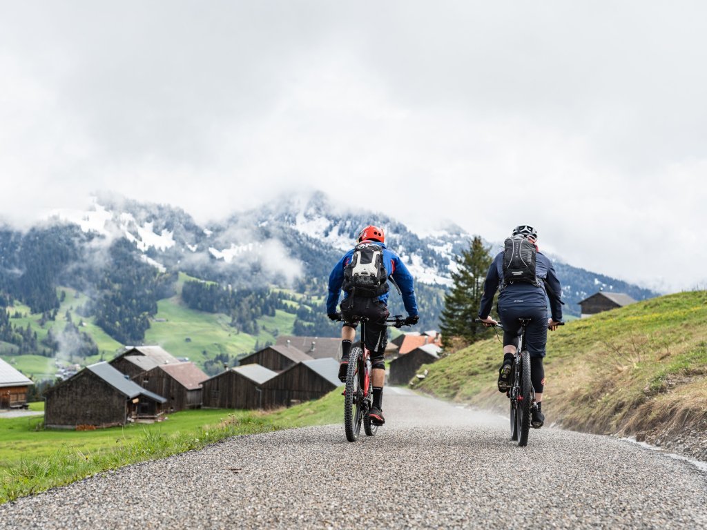 Mountainbike in Schetteregg