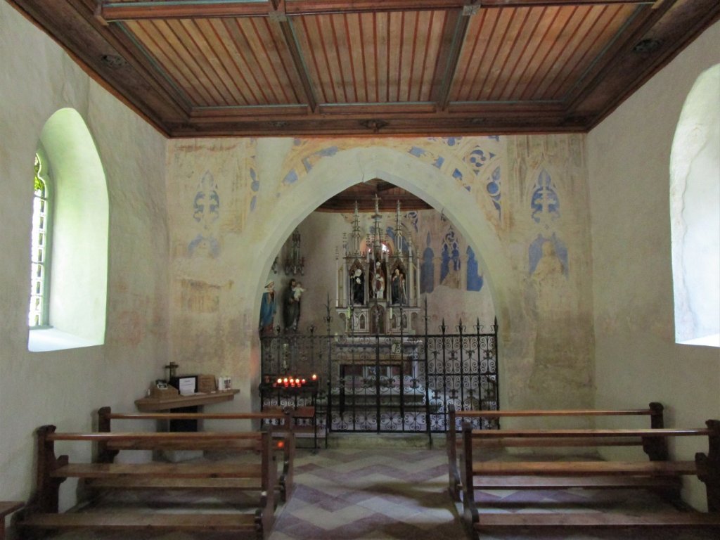 Innenansicht der Ulrichskapelle