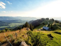 Ausblick vom Gipfel des Hochhäderichs